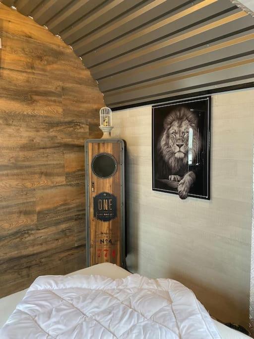 Gleis 2, Waggon Mit Ofen, Optional Mit Whirlpool Und Sauna Dahlem  Exteriör bild